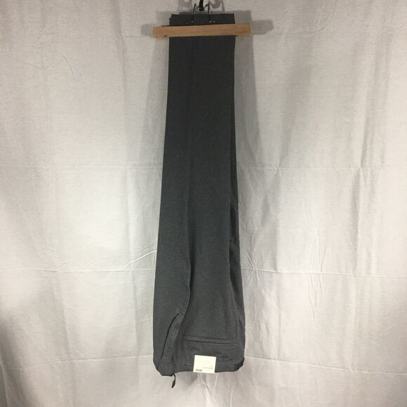 NWT gray 38x32L size XL Goodfellows pants zipper pockets elastic waistba… - Picture 1 of 11